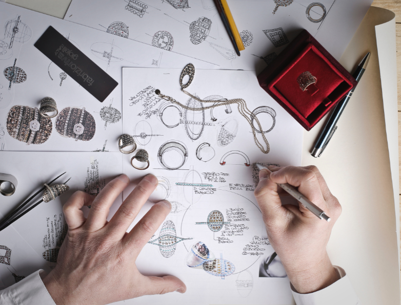 custom designing a jewelry
